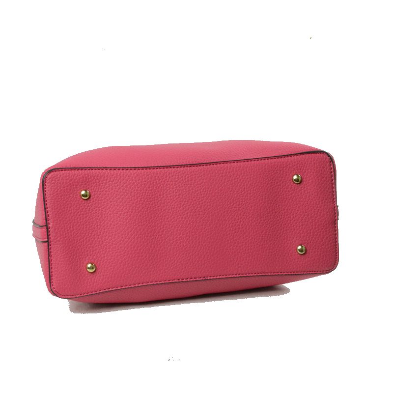 Women's Textured Faux Leather Top Handle Tote Bag