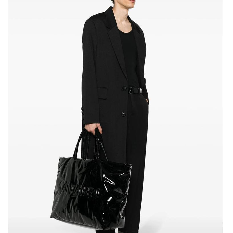 Saint Laurent Black Tote Bags Men