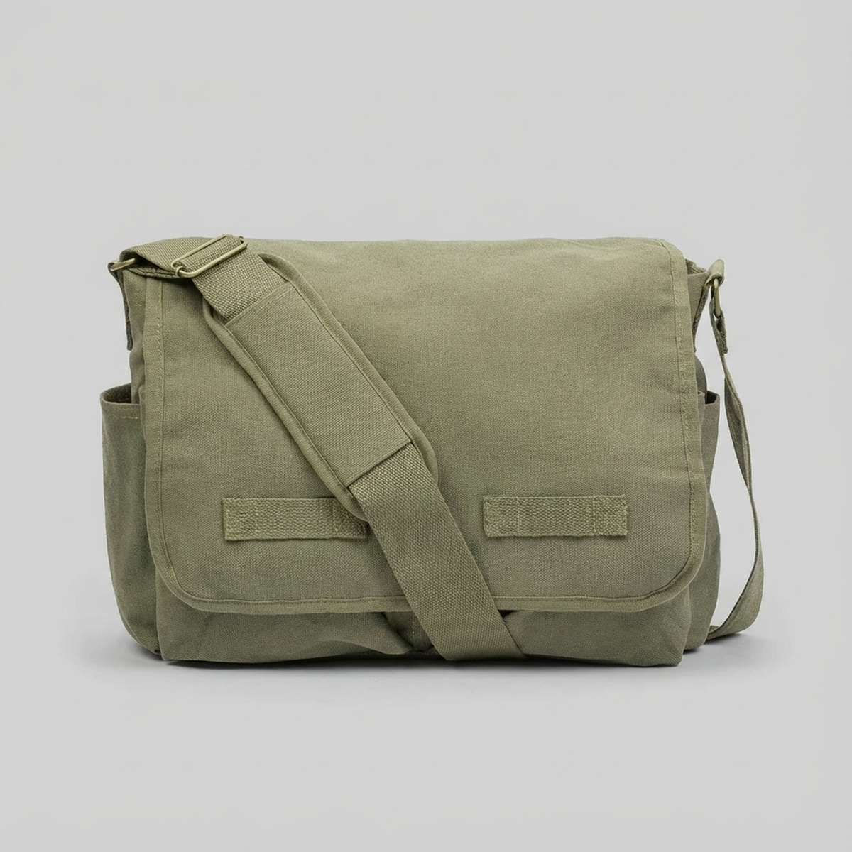 Men's Canvas Messenger Bag – Daily Commuter Carry