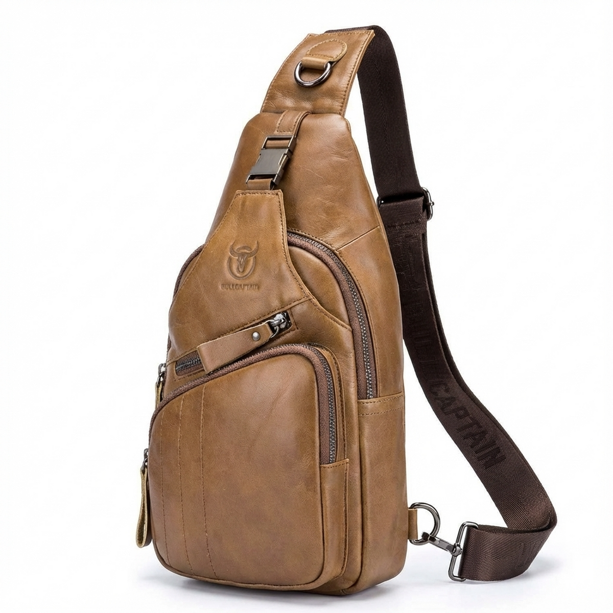 Men's Genuine Leather Sling Bag – Refined Daily Carry