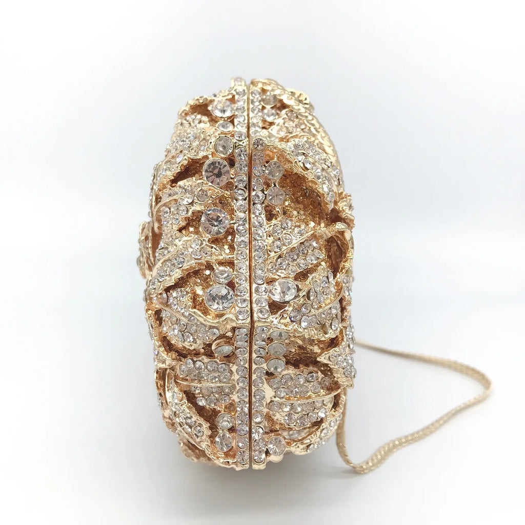 New Design Ladies Hand Bags Wedding Diamond Clutch Purse for Women Luxury Handmade Full Rhinestones Clutch Bags Evening Bags