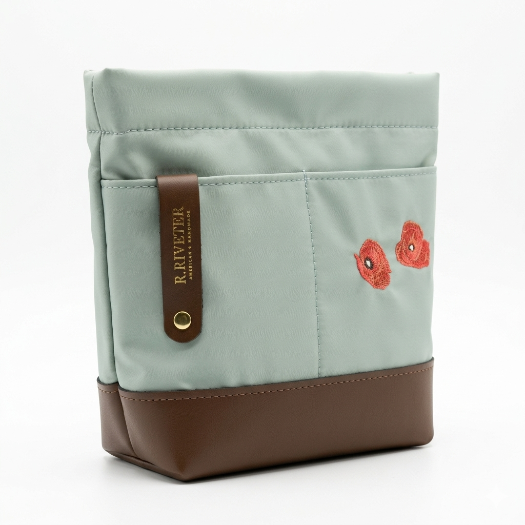 Betsy | Poppy Slate Nylon
