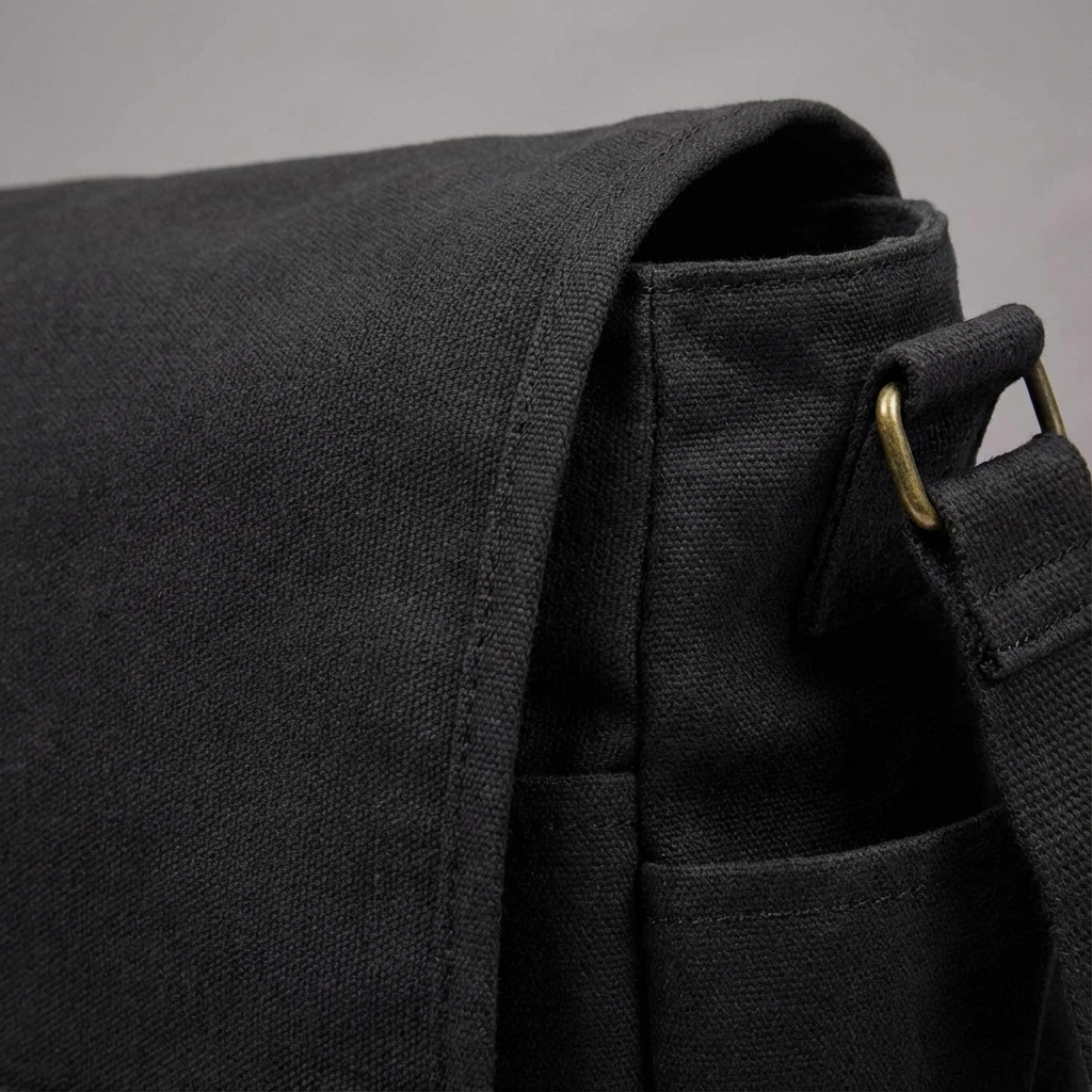 Men's Canvas Messenger Bag – Daily Commuter Carry