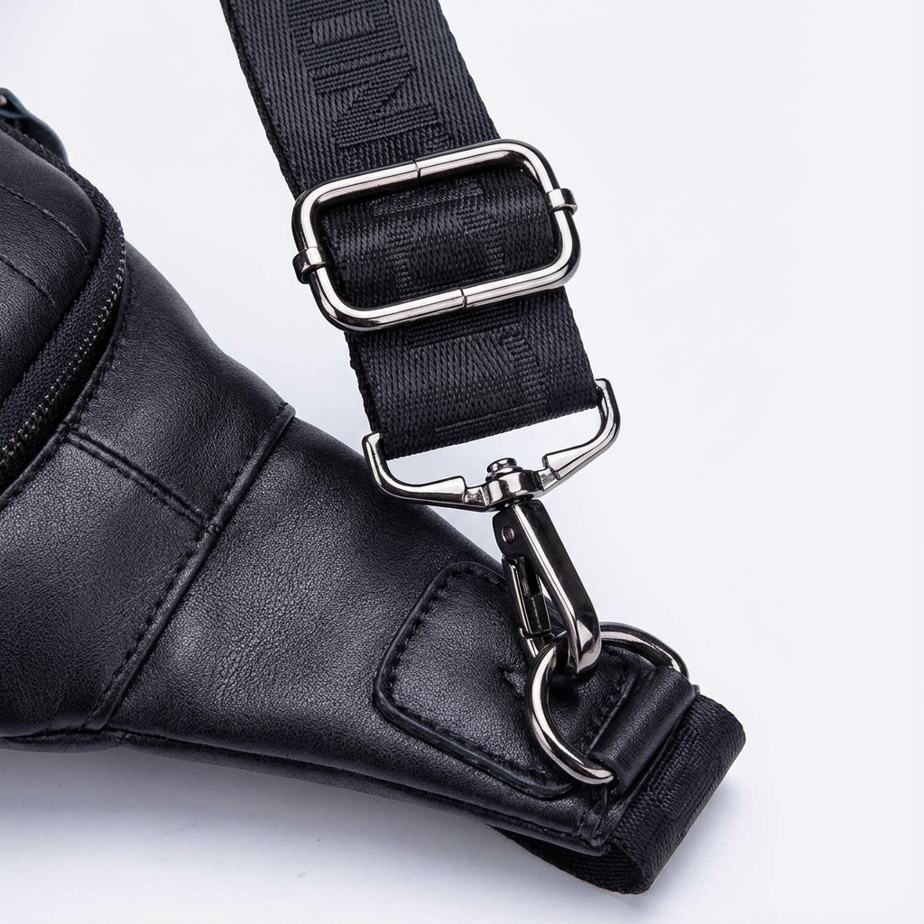 Herre Sling Bag i Ægte Læder – Raffineret Hverdagsbæreartikel
