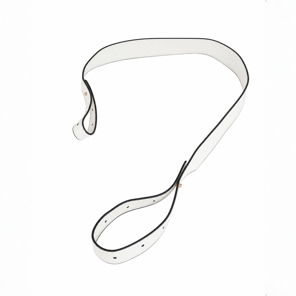 White Adjustable Strap