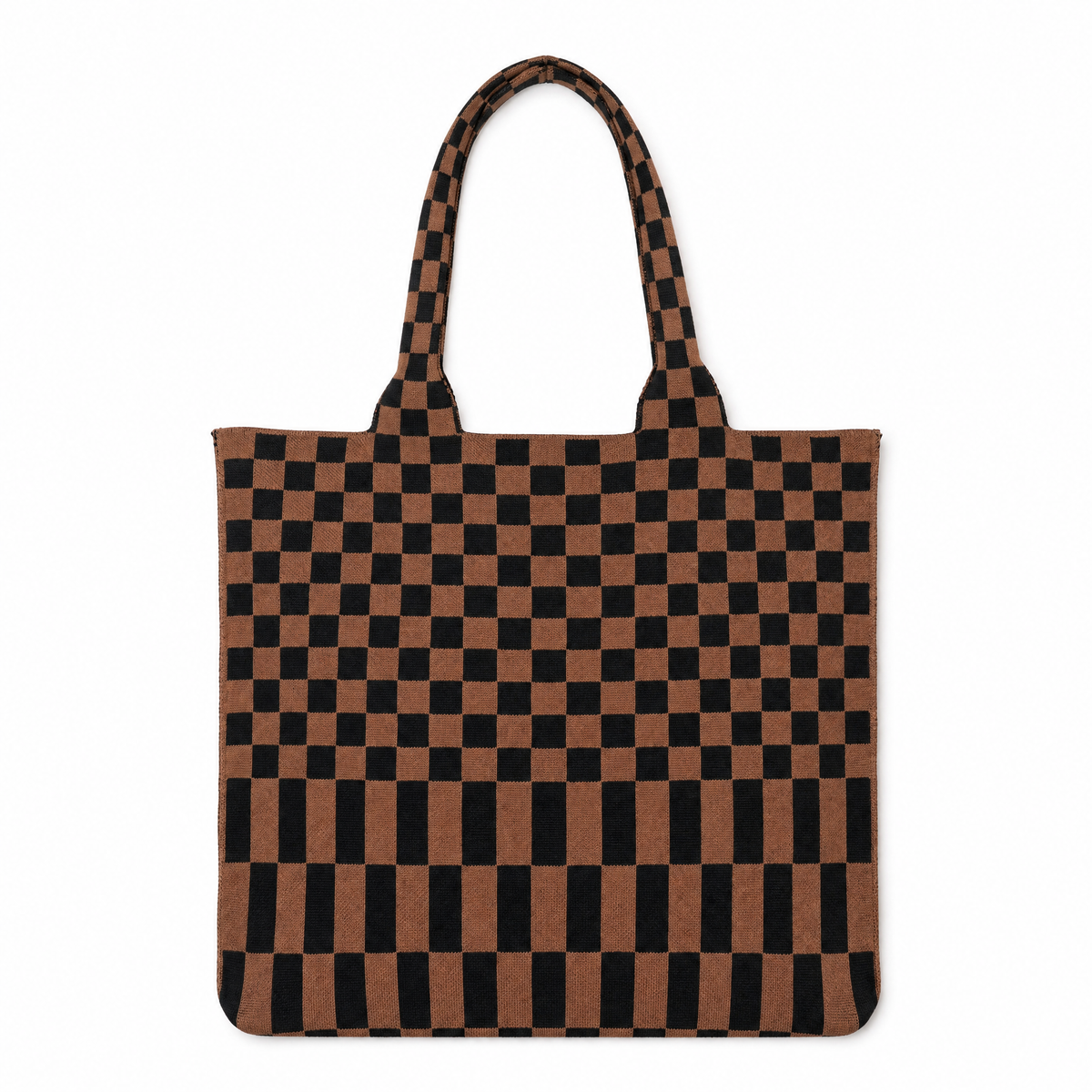 The Classic Checkered Skinny Tote