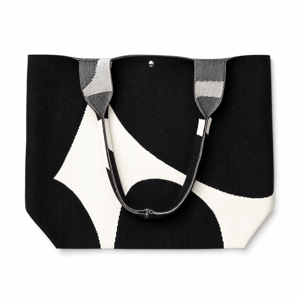 MOOdy Black Signature Tote bag with stylish design and durable handles for versatile use.