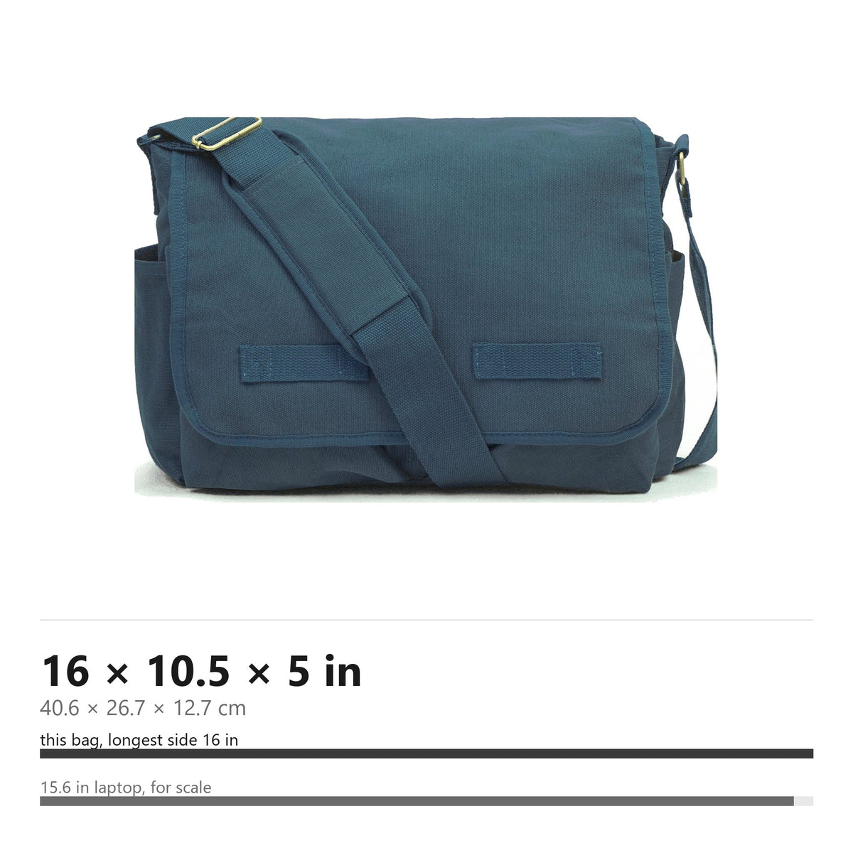 Men's Canvas Messenger Bag – Daily Commuter Carry
