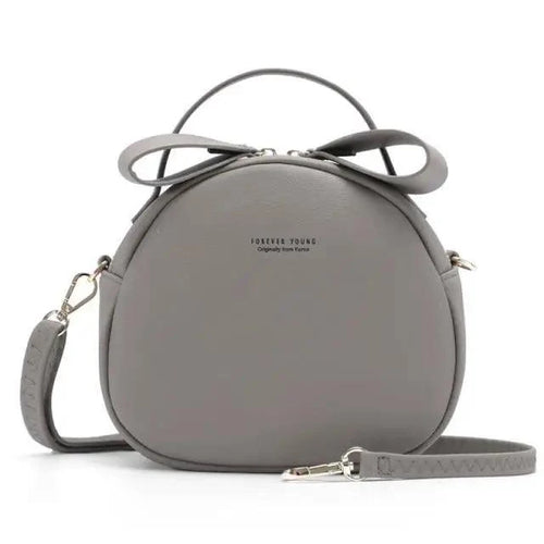 Elegant Cute Geometrical Women Handbag Soft PU Leather Women's Crossbody Messenger Bags Round Ladies Shoulder Bag