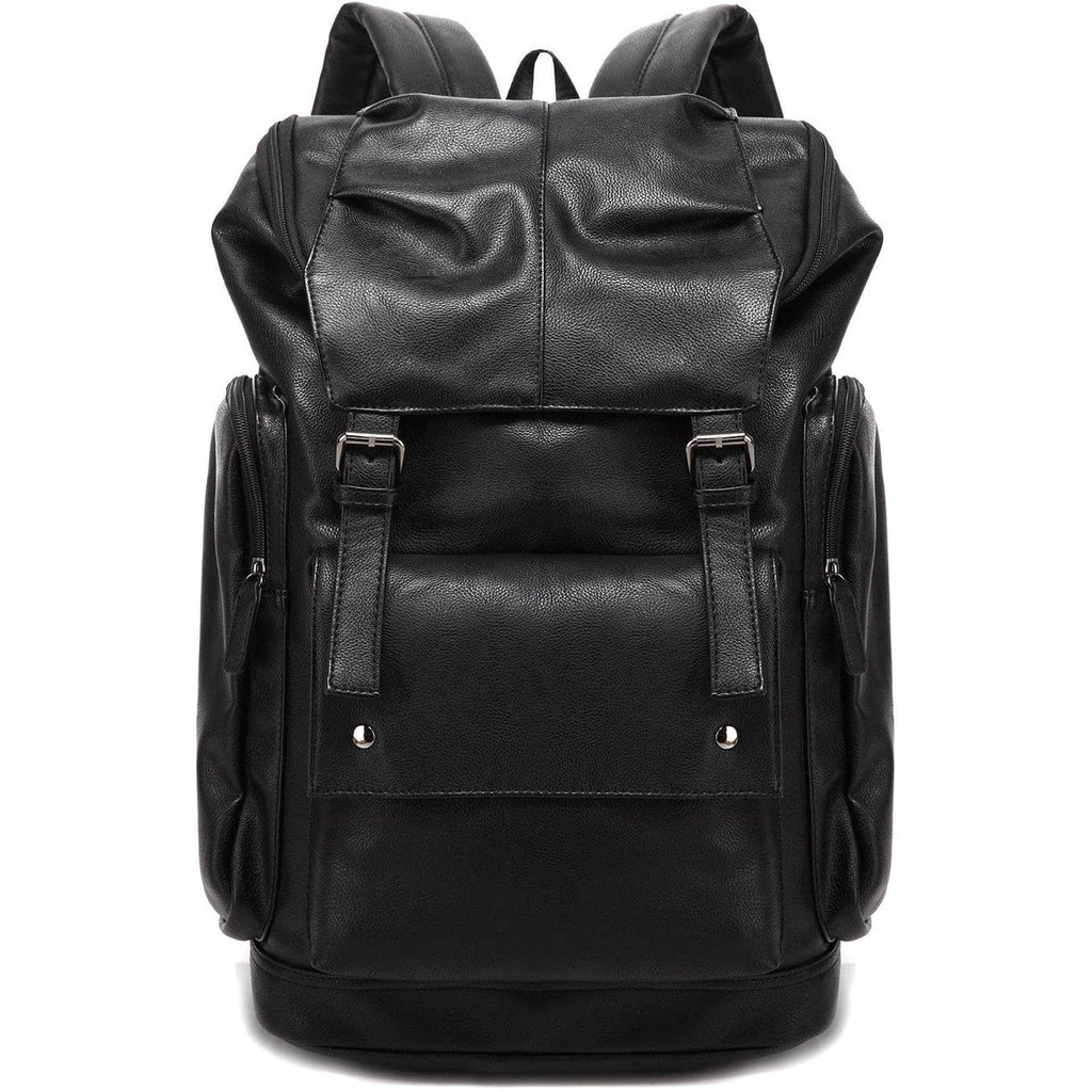 Men's Vegan Leather Backpack – Refined Daily Carry