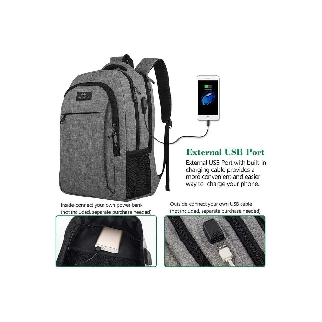 Men's Nylon Backpack – Executive Commuter Carry