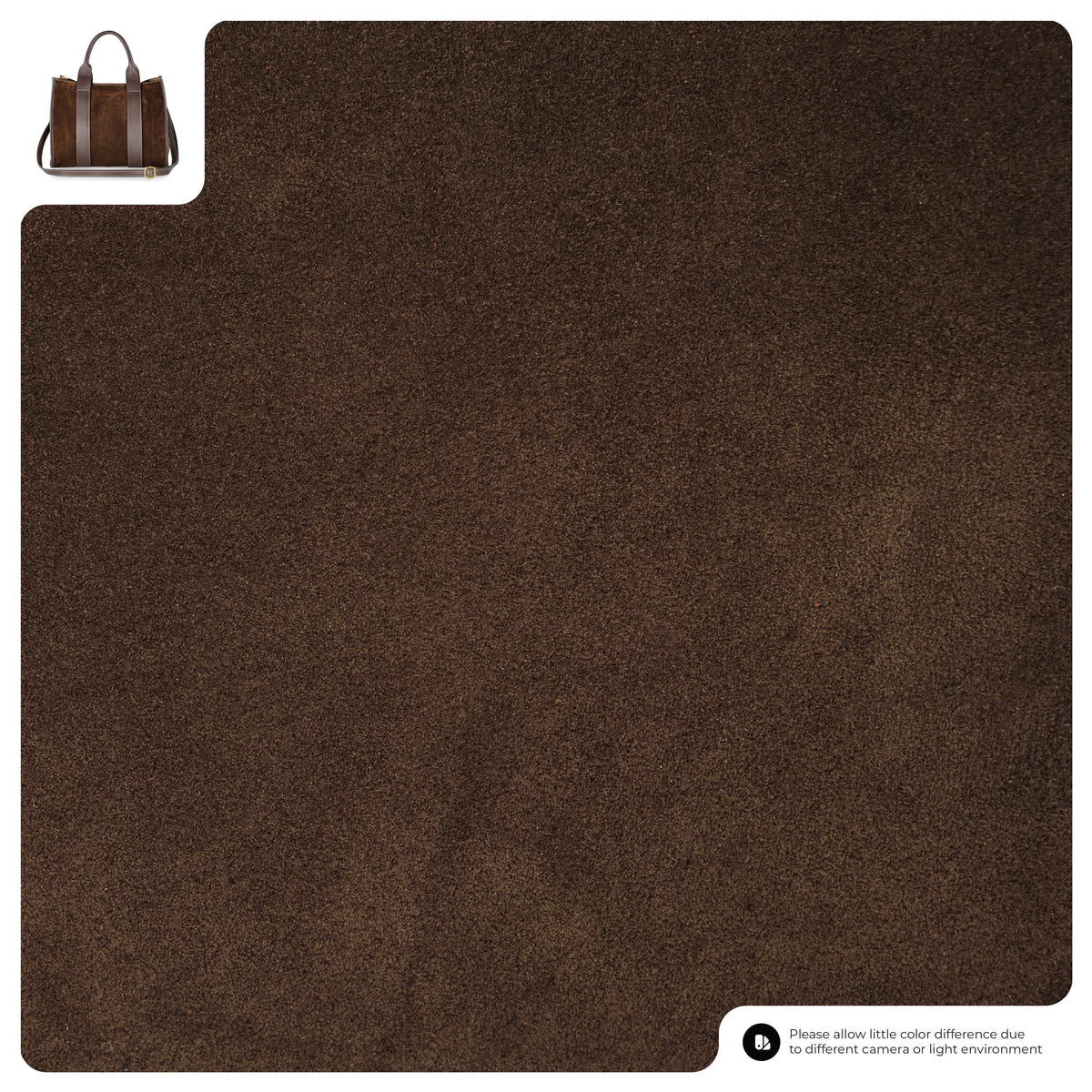 Italian Genuine Suede Tote Bag | Brianza